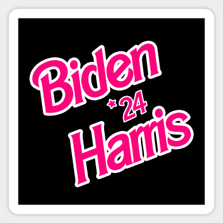 Biden Harris 24 - Saving Democracy Barbie Style! Sticker